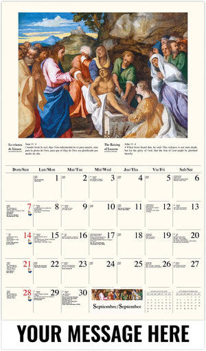 Galleria Catholic Inspirations (ENG/Sp) - 2025 Promotional Calendar