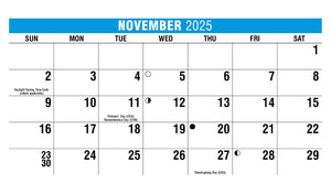 Homes 2025 Promotional Desk Calendar