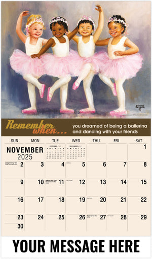 Galleria Remember When - 2025 Promotional Calendar