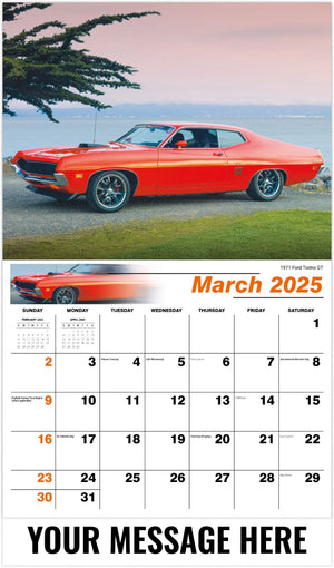 Galleria Classic Car - 2025 Promotional Calendar