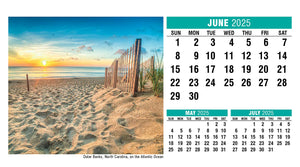 Sun, Sand & Surf 2025 Promotional Desk Calendar