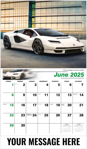 Galleria Exotic Car - 2025 Promotional Calendar