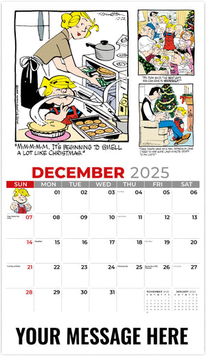 Galleria Dennis The Menace - 2025 Promotional Calendar