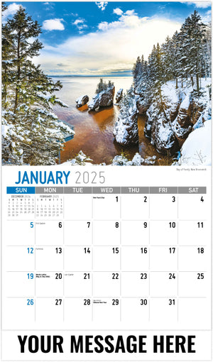 Galleria Atlantic Canada - 2025 Promotional Calendar