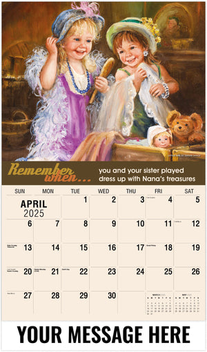 Galleria Remember When - 2025 Promotional Calendar