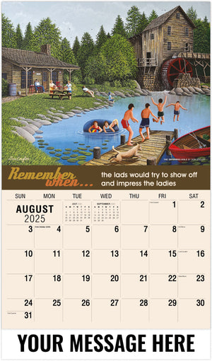 Galleria Remember When - 2025 Promotional Calendar