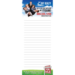 Souvenir® 3" x 9" Scratch Pad, 25 Sheet - White