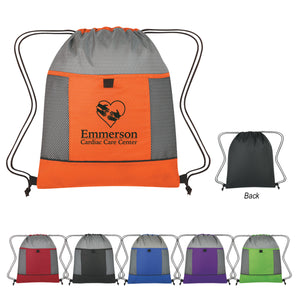 Honeycomb Ripstop Drawstring Bag