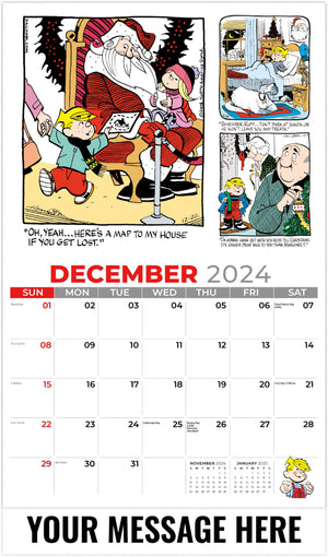 Galleria Dennis The Menace - 2025 Promotional Calendar