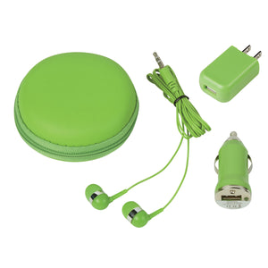 3-In-1 Travel Kit - Lime