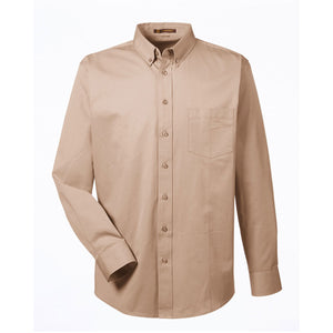 Long Sleeve Twill Shirt with Teflon - Men