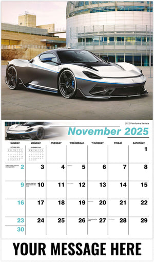 Galleria Exotic Car - 2025 Promotional Calendar