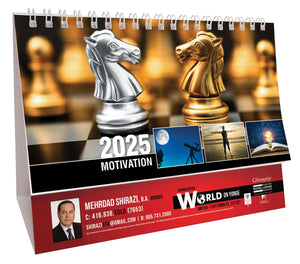 Motivation 2025 Promotional Desk Calendar