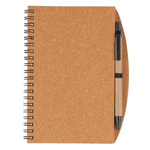 5" x 7" Eco-Inspired Spiral Notebook & Pen