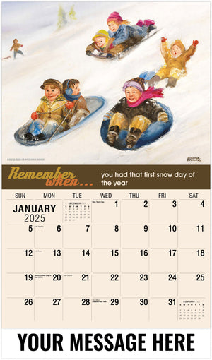 Galleria Remember When - 2025 Promotional Calendar