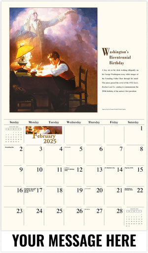 Galleria Memorable Images by Norman Rockwell - 2025 Promotional Calendar