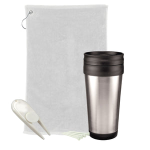 Golf Gift Set - Stainless Steel Tumbler