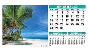 Sun, Sand & Surf 2025 Promotional Desk Calendar