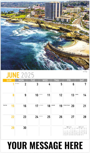 Galleria Scenes of California - 2025 Promotional Calendar