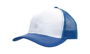 6 Panel Mesh Back Cap Breathable P-Twill - Custom Embroidered