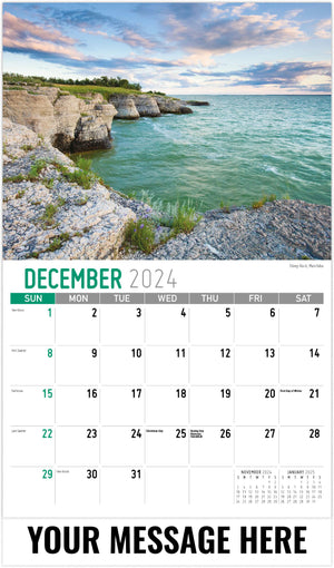 Galleria Scenes of Western Canada - 2025 Promotional Calendar