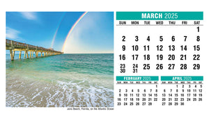 Sun, Sand & Surf 2025 Promotional Desk Calendar