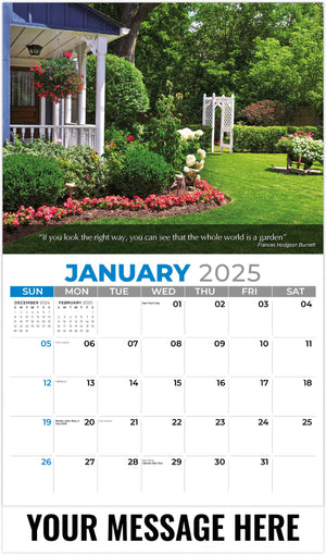 Galleria Flowers and Gardens - 2025 Promotional Calendar