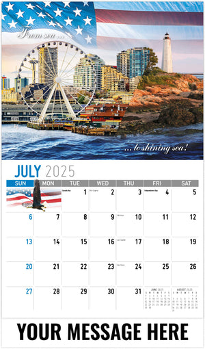 Galleria America The Beautiful - 2025 Promotional Calendar