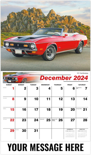 Galleria Classic Car - 2025 Promotional Calendar