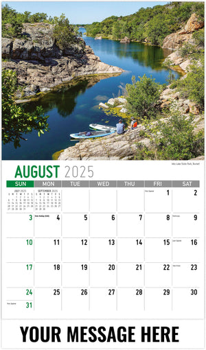 Galleria Scenes of Texas - 2025 Promotional Calendar