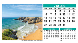 Sun, Sand & Surf 2025 Promotional Desk Calendar