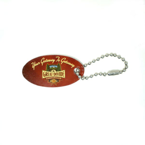 Poly Laminate Key Tag - Small Oval