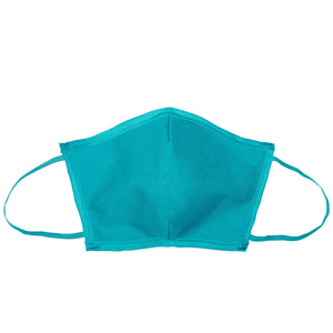 Flat Fold Canvas Face Mask With Elastic Loops