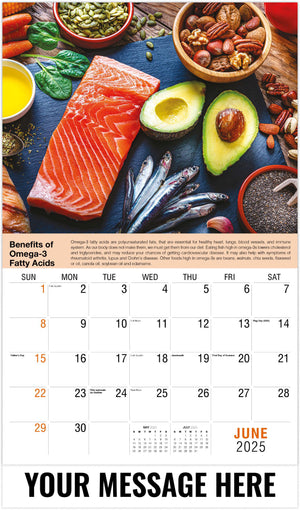 Galleria Health Tips - 2025 Promotional Calendar