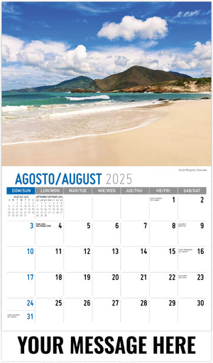 Galleria Beauty of Latin America (ENG/Sp) - 2025 Promotional Calendar