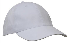 6 Panel Unstructured Heavy Brush Cotton Cap