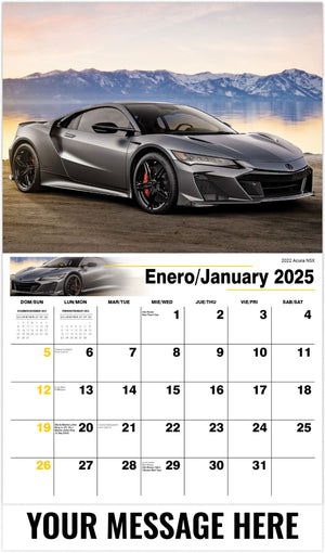 Galleria Exotic Cars (ENG/Sp) - 2025 Promotional Calendar