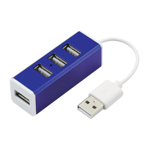 4-Port Aluminum USB Hub