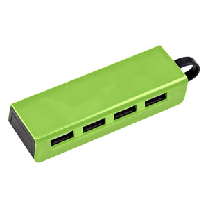 4-Port Traveler USB Hub With Phone Stand