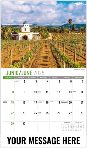 Galleria Scenes of Mexico (ENG/Sp) - 2025 Promotional Calendar