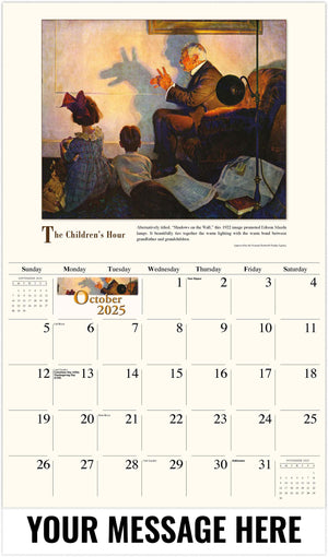 Galleria Memorable Images by Norman Rockwell - 2025 Promotional Calendar