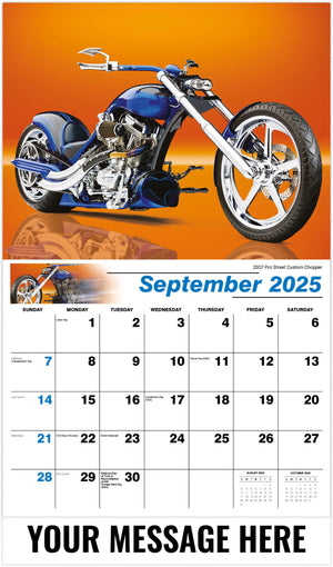 Galleria Motorcycle Mania - 2025 Promotional Calendar