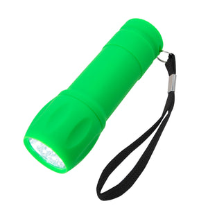 Rubberized Torch Light With Strap