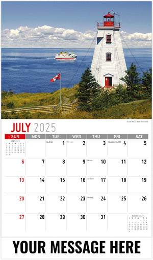 Galleria Atlantic Canada - 2025 Promotional Calendar