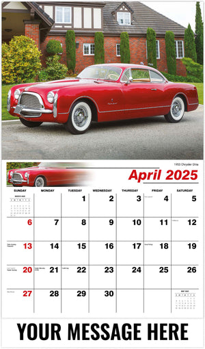 Galleria Classic Car - 2025 Promotional Calendar