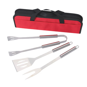 3-Piece BBQ Set In Case