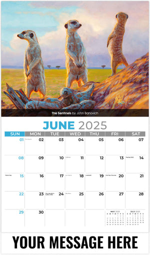 Galleria Wildlife Portraits - 2025 Promotional Calendar