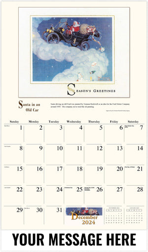 Galleria Memorable Images by Norman Rockwell - 2025 Promotional Calendar