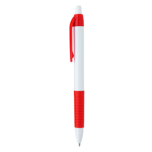 Serrano Pen - White With Red