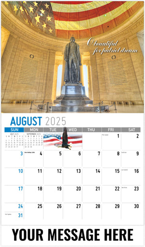 Galleria America The Beautiful - 2025 Promotional Calendar